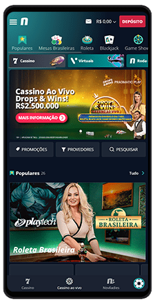 cassino ao vivo novibet