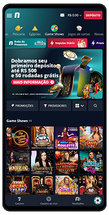novibet shows game